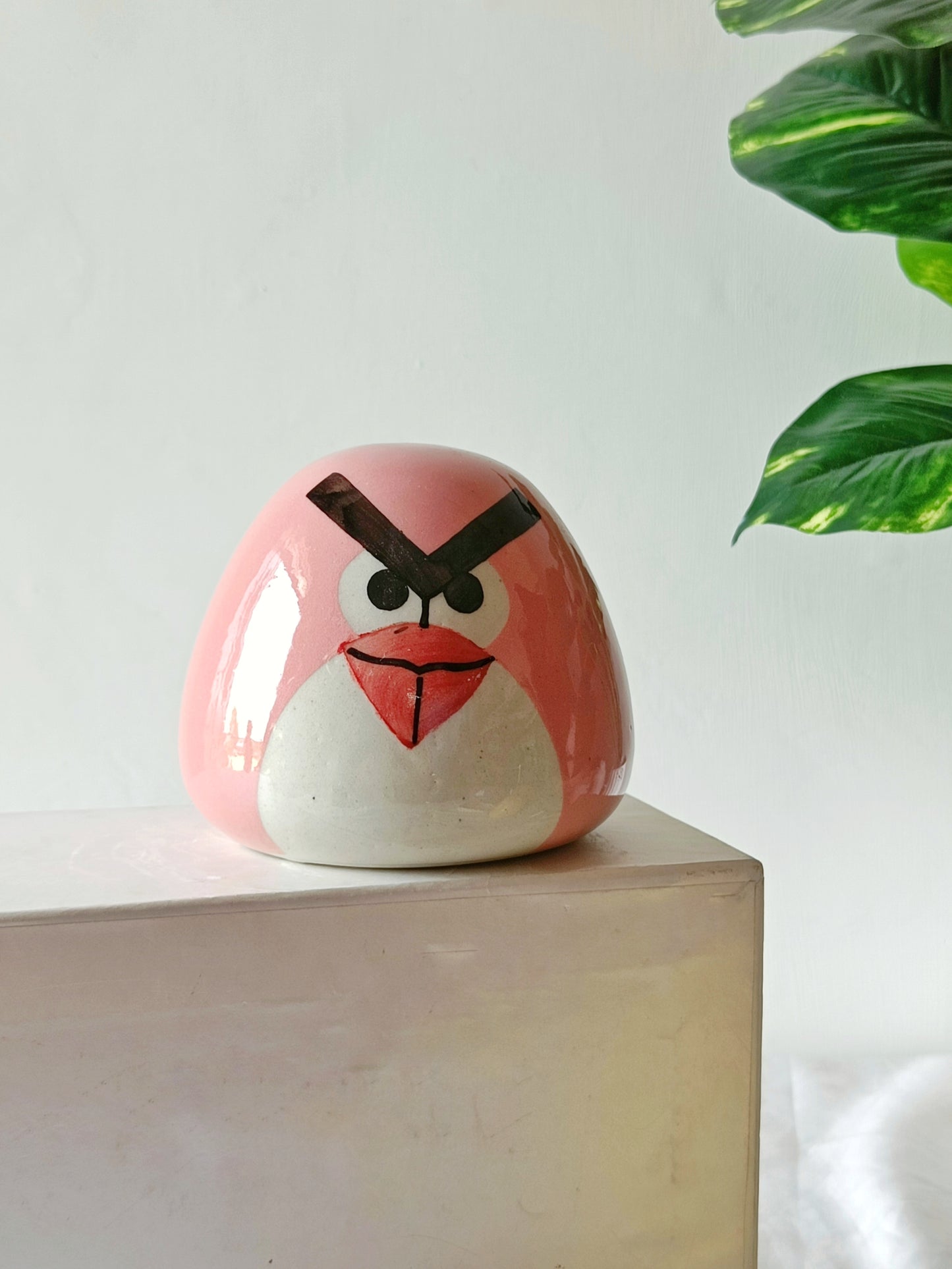 Angry Bird Piggy Bank - Pink