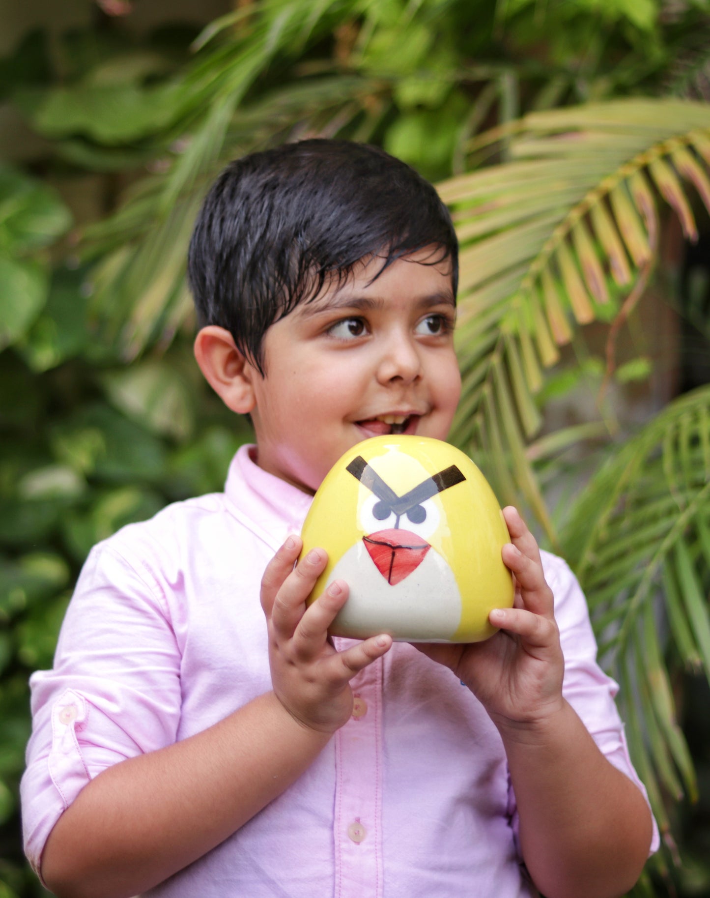 Yellow Angry Bird Piggy Bank