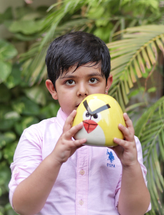 Yellow Angry Bird Piggy Bank