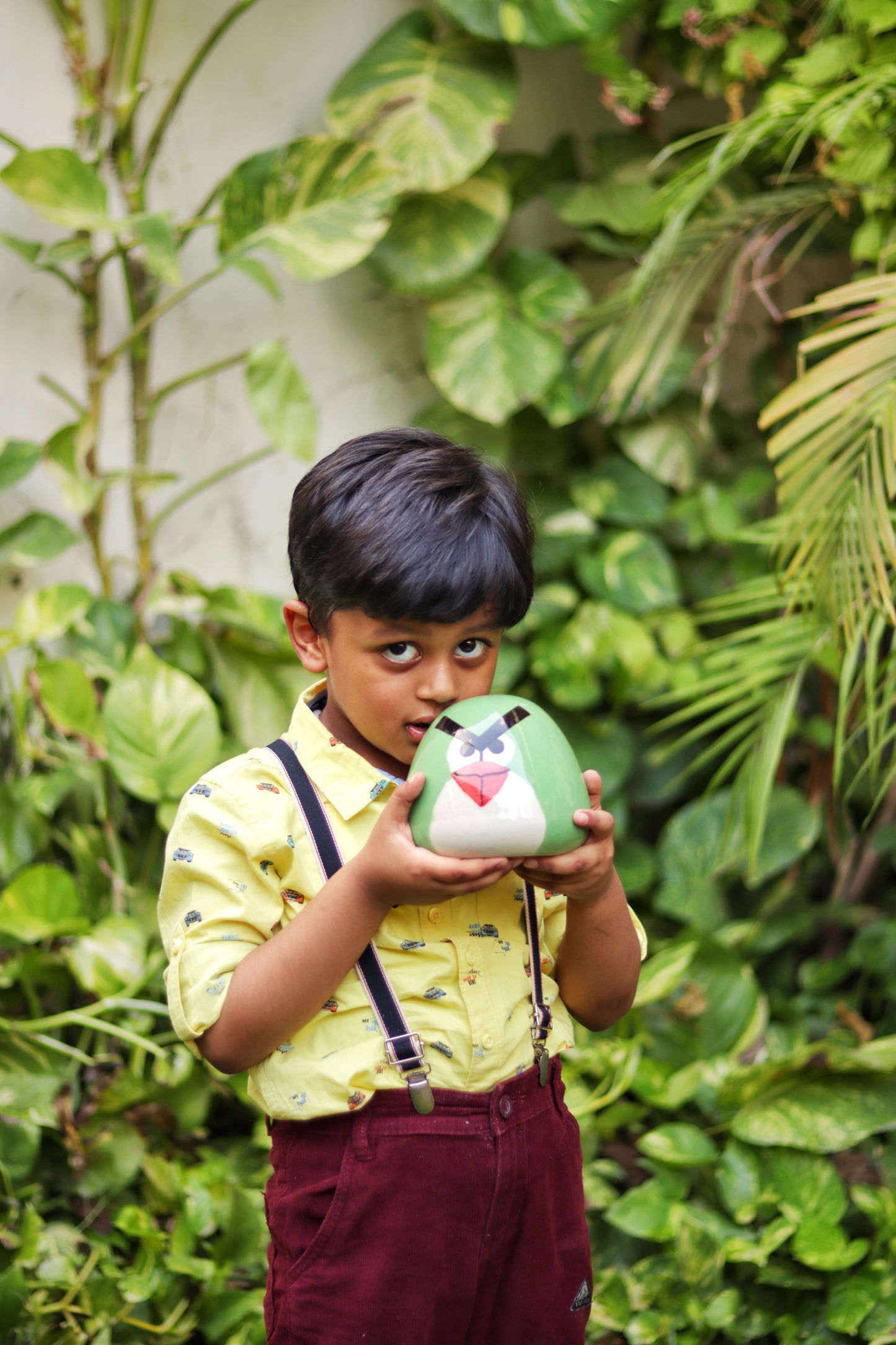 Green Angry Bird Piggy Bank