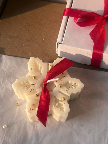 Snowflake Candle