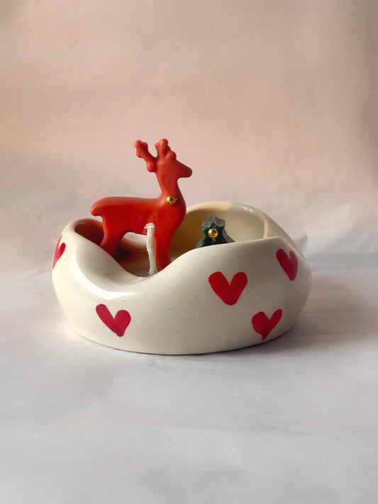 Christmas Bowl Candle