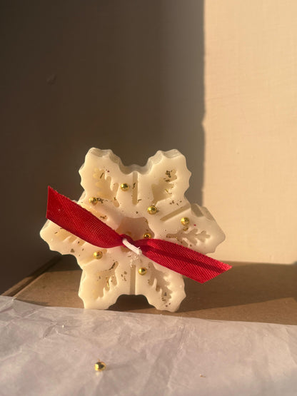 Snowflake Candle